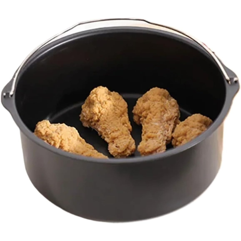 Kitchen Baking Ware - Metal Kek Kalıbı Yuvarlak Hava Fritöz