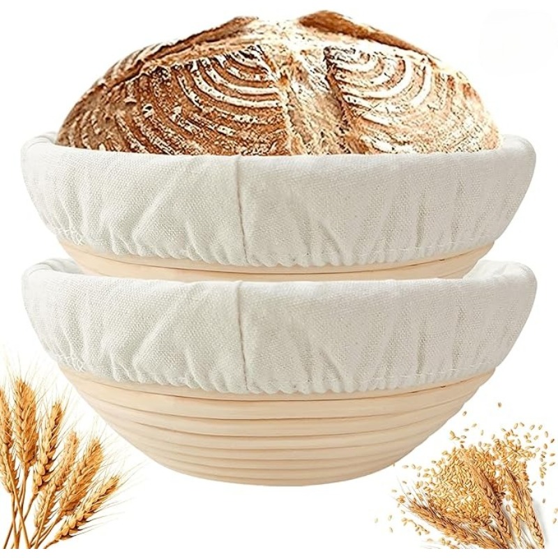 Proofing Basket Banneton - Ekmek Fermantasyon Sepeti PP Hamur Mayalama