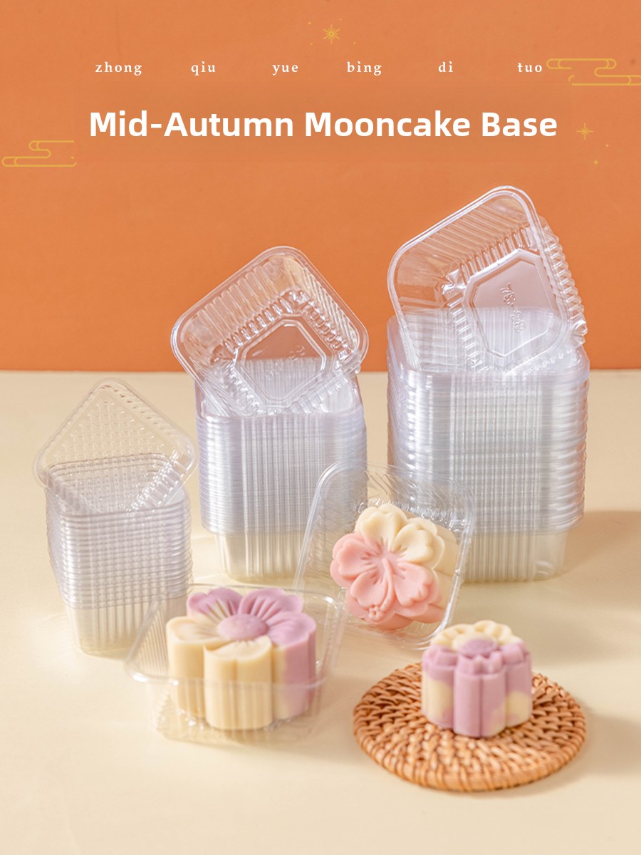 Kitchen Baking Tools - Kalınlaştırılmış Plastik Ay Çöreği Paketleme Kutusu