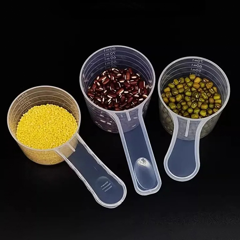 Kitchen Baking Ware - 2-10 adet 15-120ml plastik ölçüm kahve