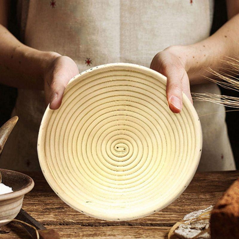 Proofing Basket Banneton - Brotform Prova Bezi Astar Doğal Rattan