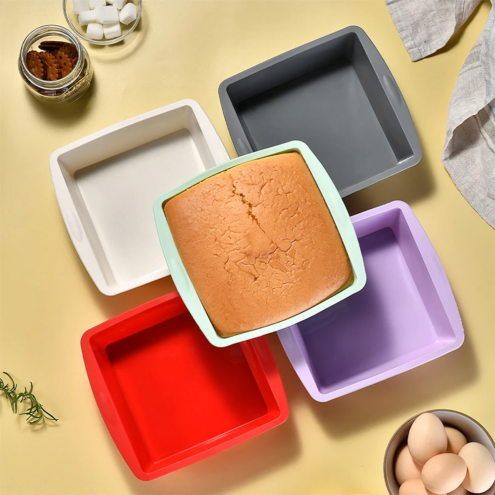 1/4 adet silikon kare kek kalı - Kitchen Baking Ware incelemesi ve fiyatı