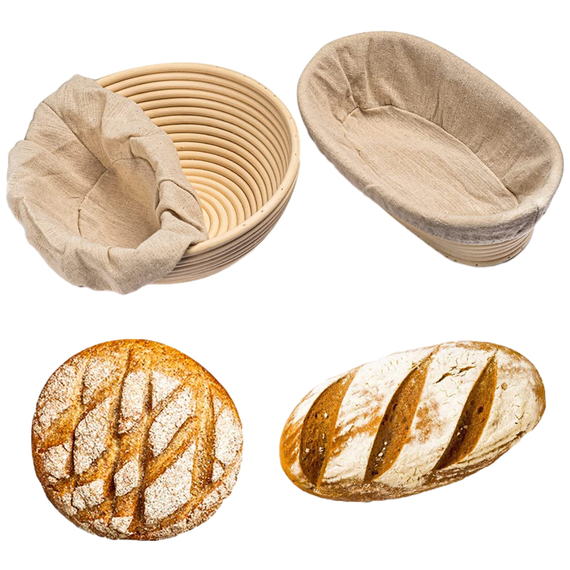 Yuvarlak veya Oval Banneton As - Proofing Basket Banneton incelemesi ve fiyatı