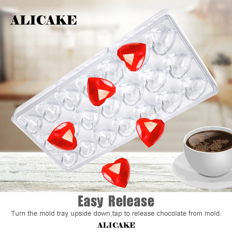 1 Adet Elmas Kalp Çikolata Kal - Kitchen Baking Tools incelemesi ve fiyatı