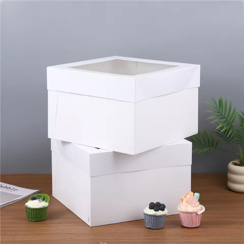 2/4/6 adet beyaz fırın kutular - Kitchen Baking Tools incelemesi ve fiyatı