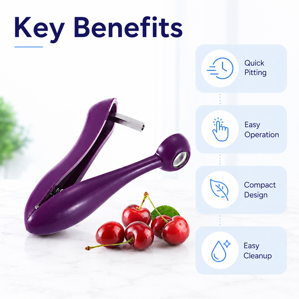El Tipi Kiraz Çekirdeği Çıkarı - Kitchen Baking Tools incelemesi ve fiyatı