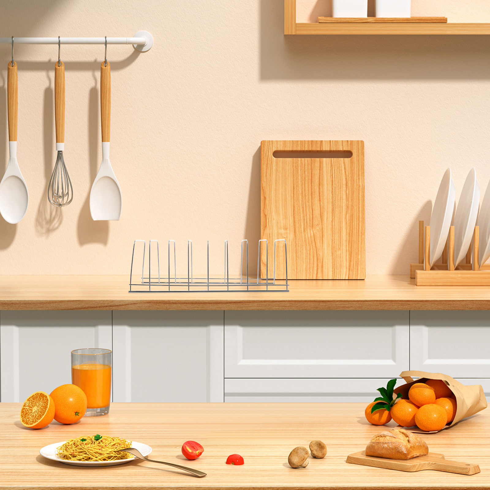 Paslanmaz Çelik Mutfak Depolam - Kitchen Baking Tray Rack incelemesi ve fiyatı