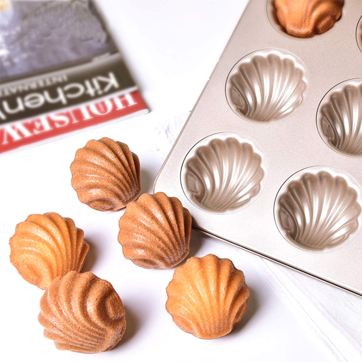 Madeleine Kalıp Kabuk Şekli Pi - Kitchen Baking Ware incelemesi ve fiyatı